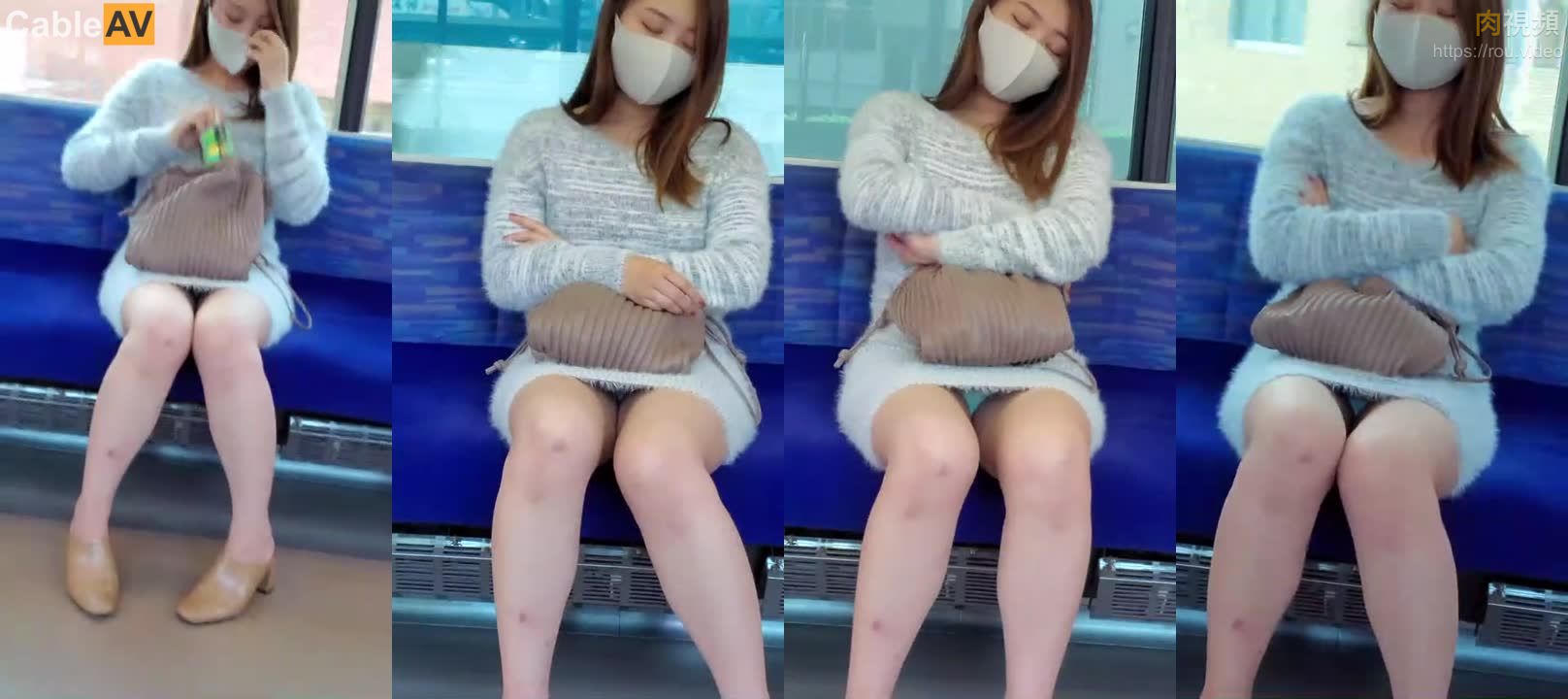 高鐵極品坑閨蜜抄底都是顏值不錯的小姐姐Part (1) - 肉視頻,您的私人AV影院